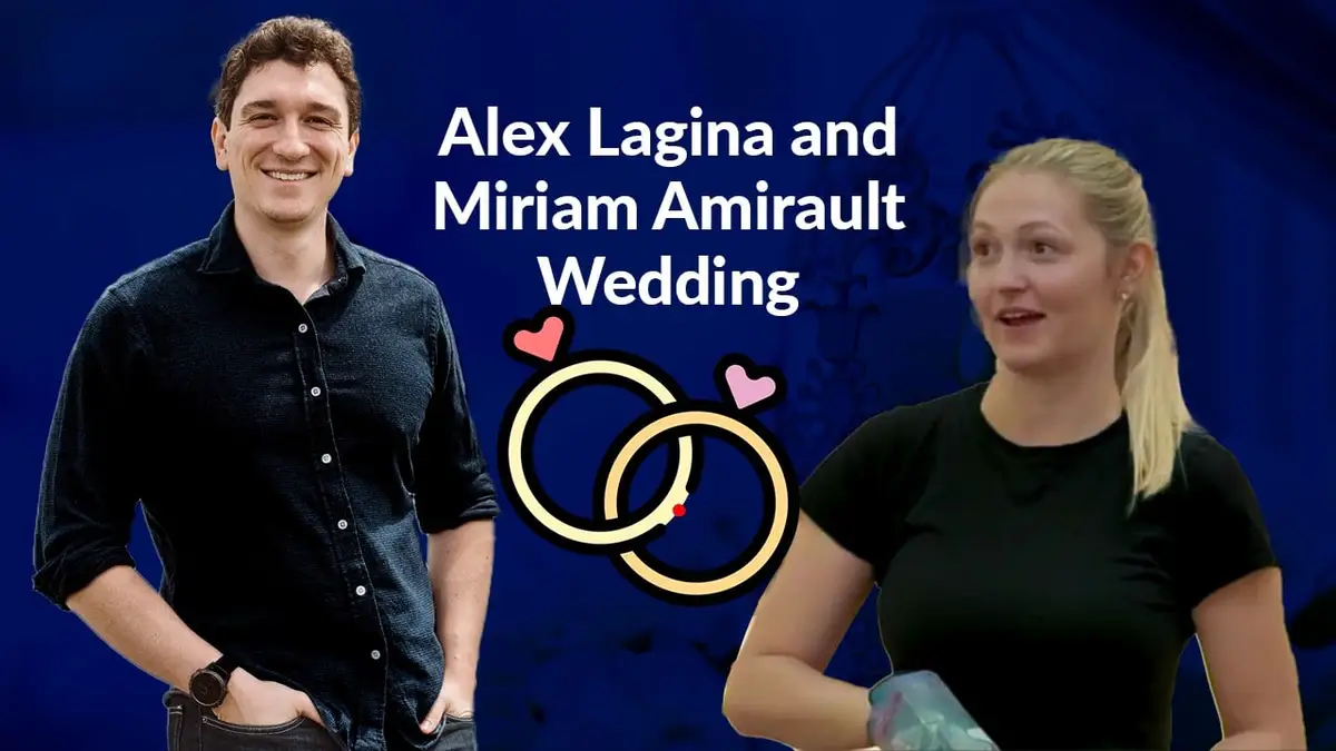 Alex Lagina and Miriam Amirault Dream Wedding