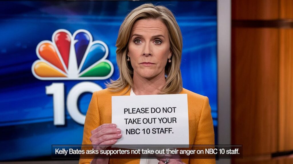 Kelly Bates Asks Supporters Not to Take Out Their Anger on NBC 10